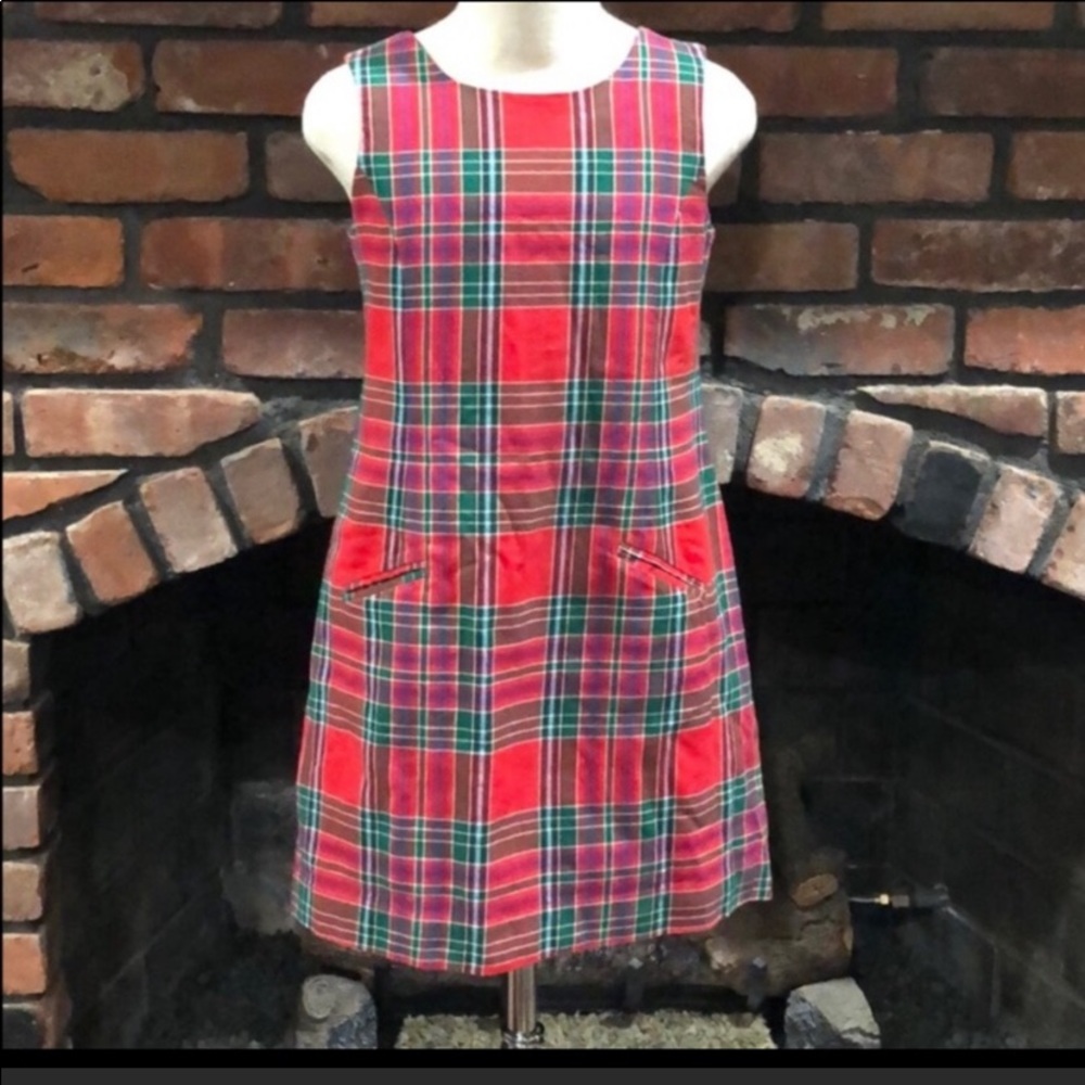 lilly pulitzer christmas dress girls size 10